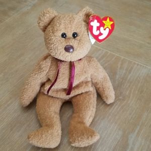 Rare Curly beanie baby